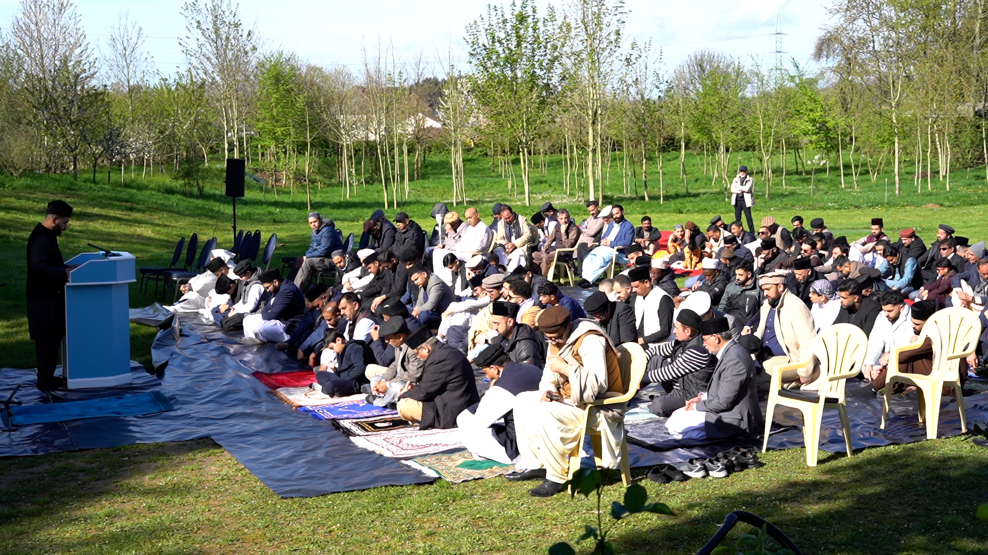 Suikerfeest 2024 ahmadiyya moslim gemeenschap belgi 
