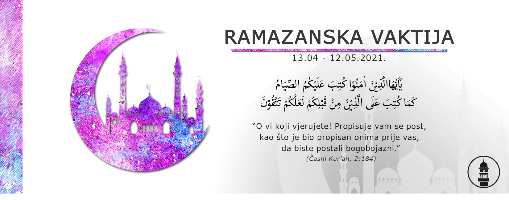 Ramazanska Vaktija - plan ramazana