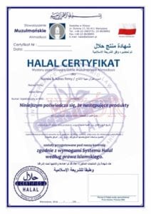 Certyfikacja Halal