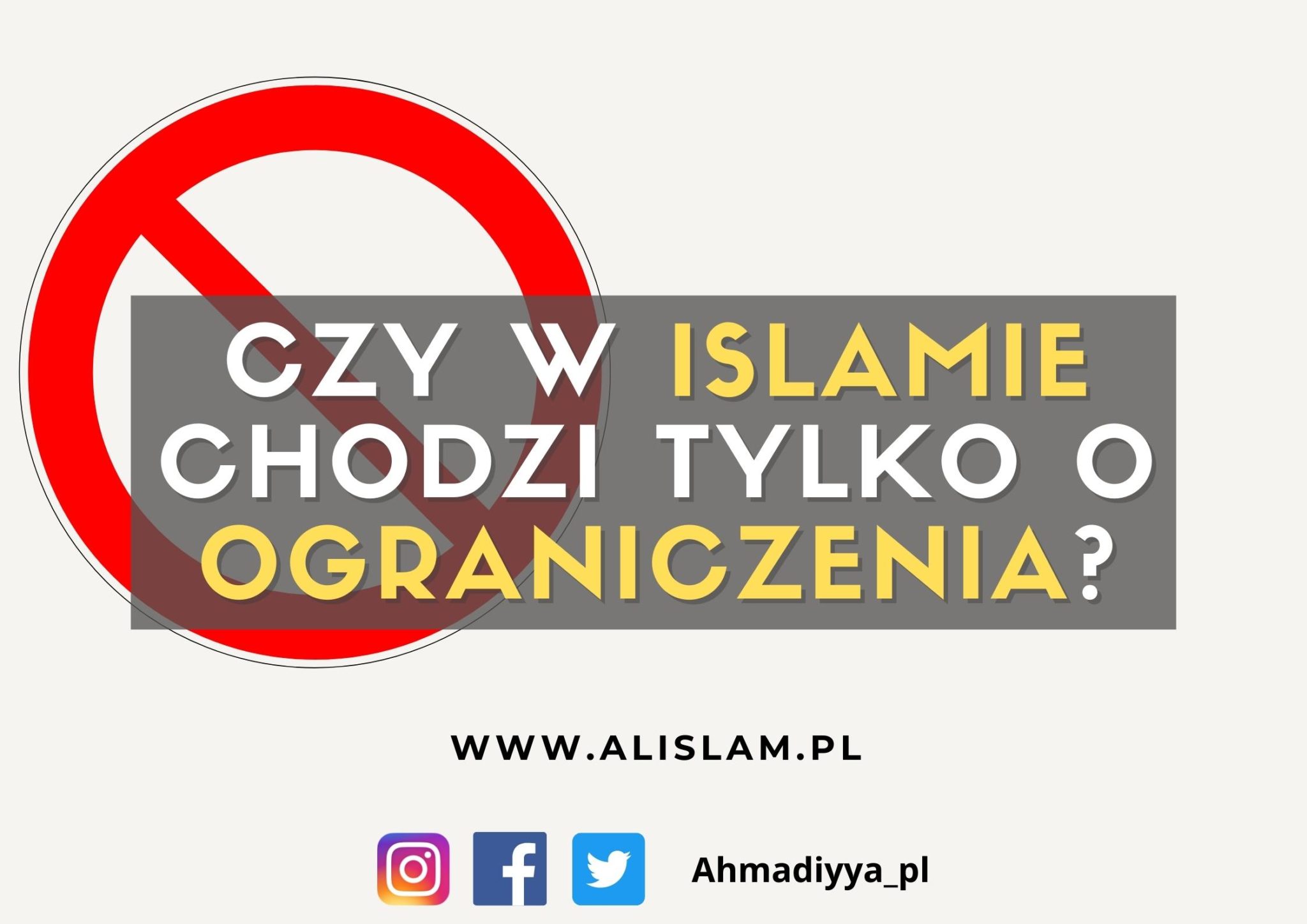 religia islamu jest tak restrykcyjna