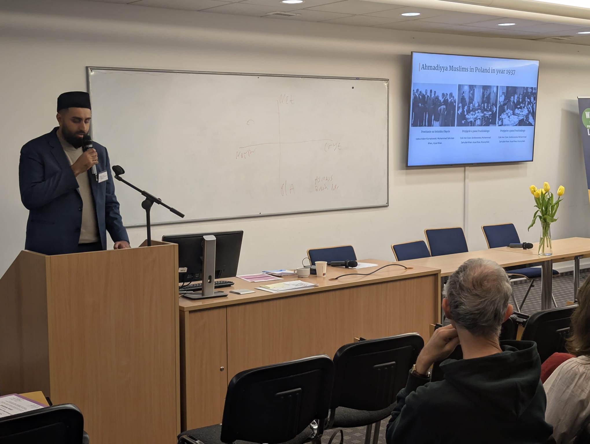 Imam Muneeb Ahmed konferencja Duchowość i religijność