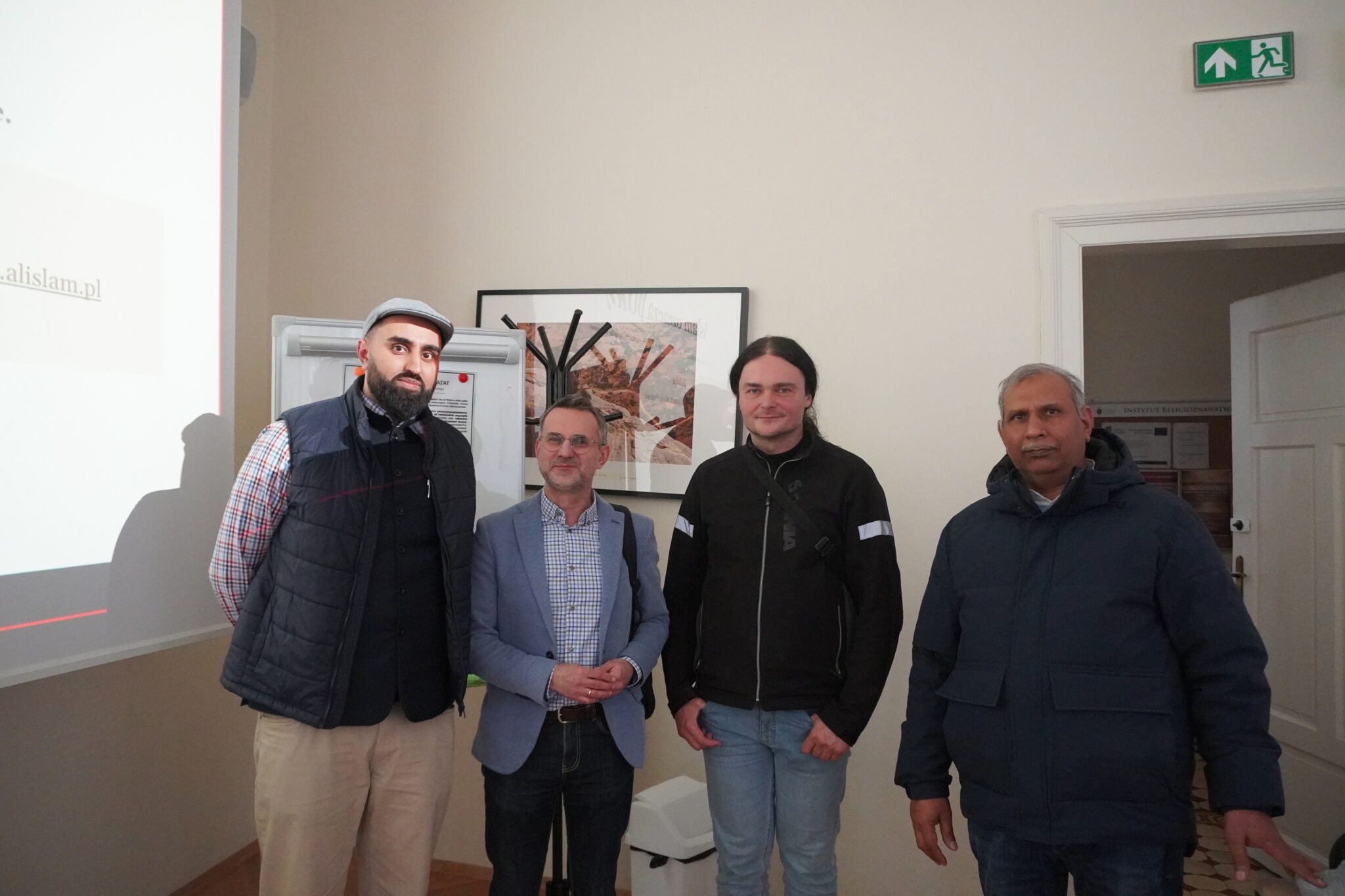 Ahmadiyya Uniwersytet Jagielloński razem z prof. Marcinem Rzepką oraz prof. Piotrem Czarneckim