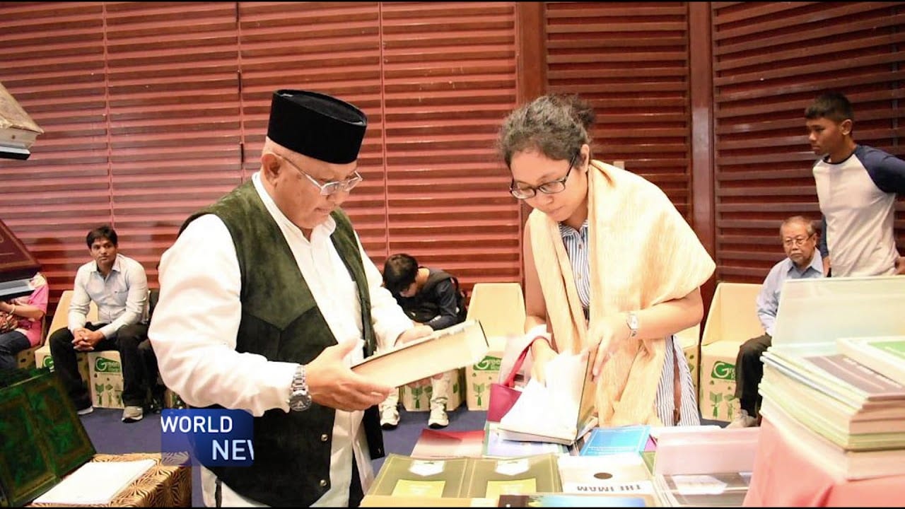 Ahmadiyya stall at Bangkok book fair